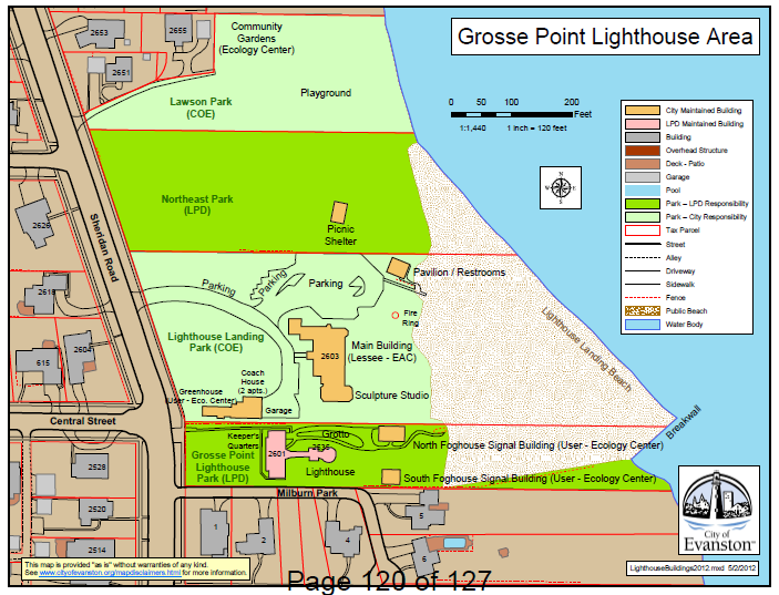 Gross Point Light area parks